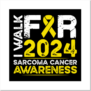 Sarcoma Cancer Awareness 2024 Walk Posters and Art